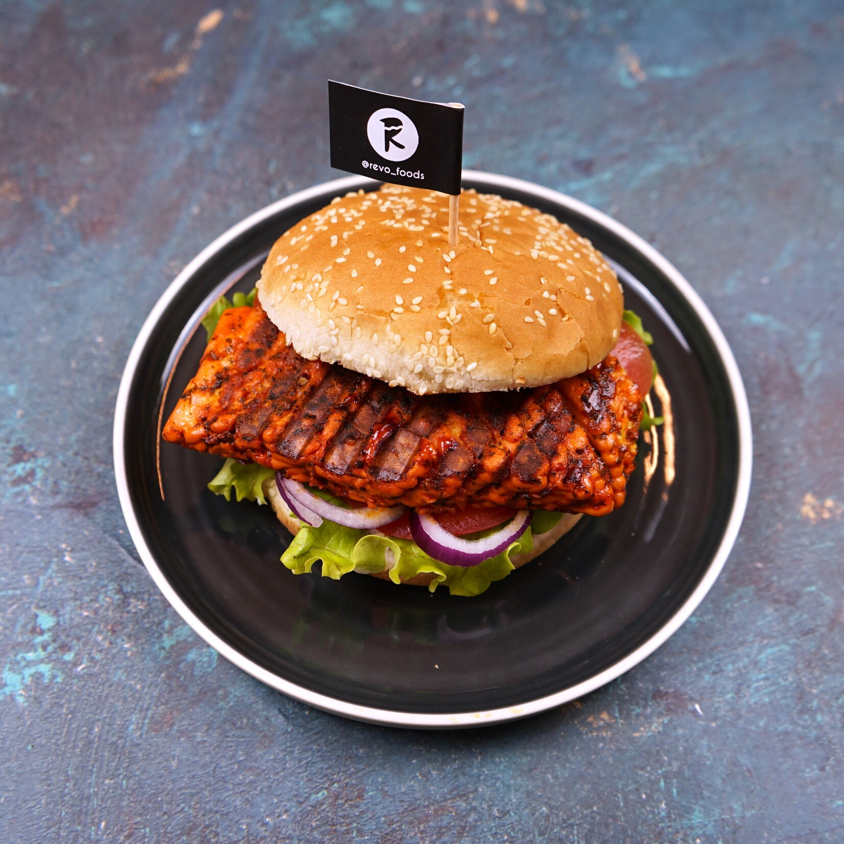 Revo Foods [V]  THE FILET -  Vegan Salmon BBQ Style