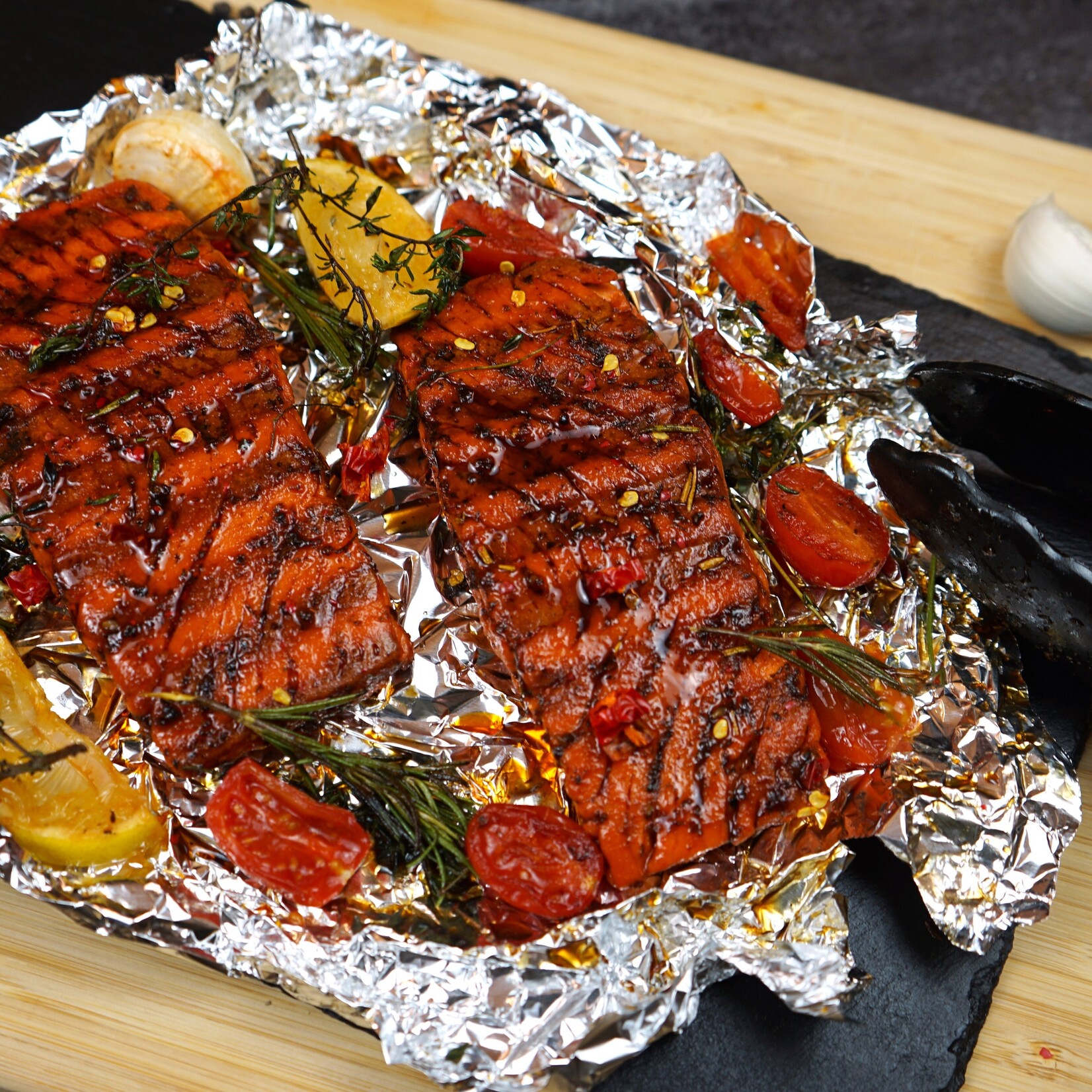 Revo Foods [V]  THE FILET -  Vegan Salmon BBQ Style