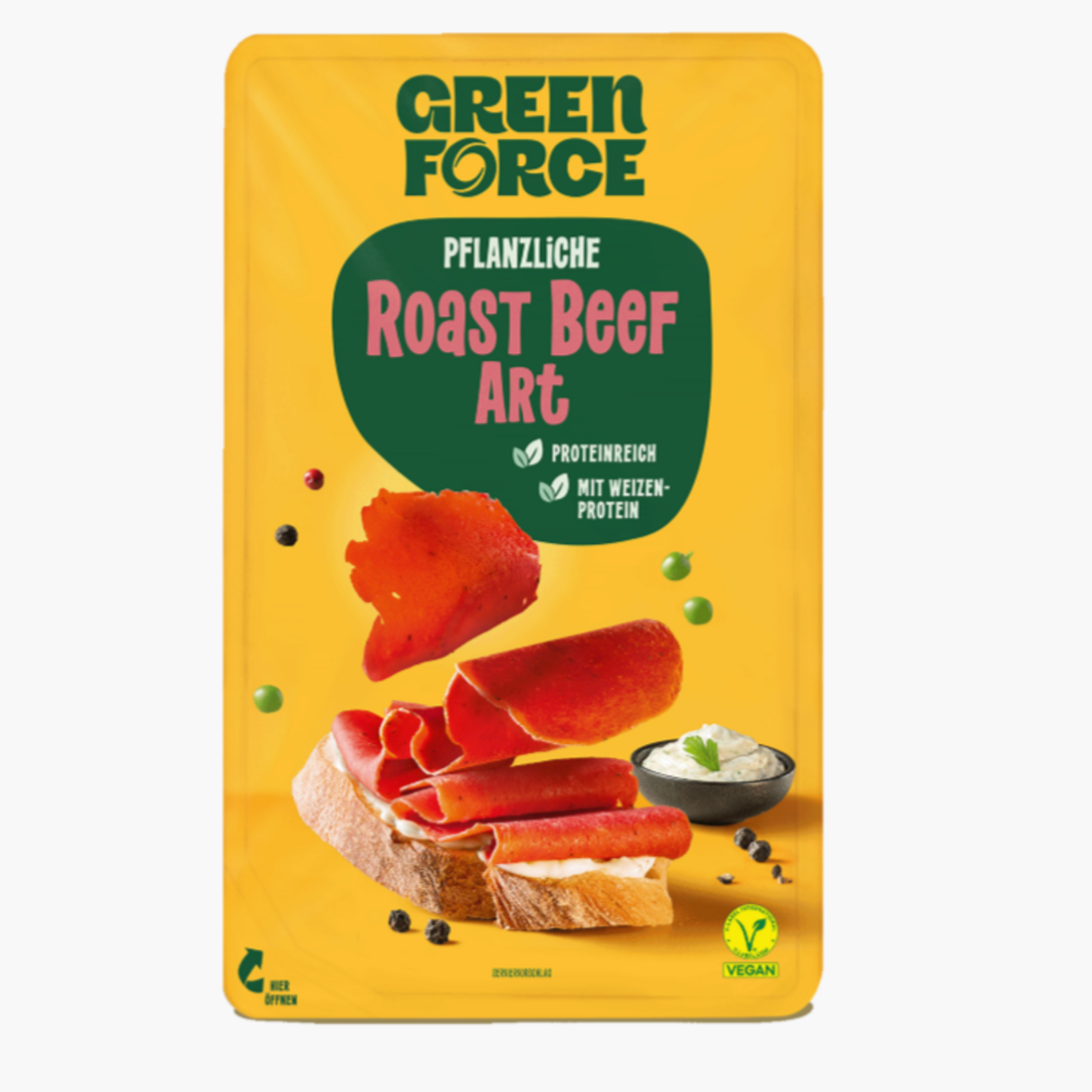 GREENFORCE [V]  Vegan Cold Cuts Roast Beef Style