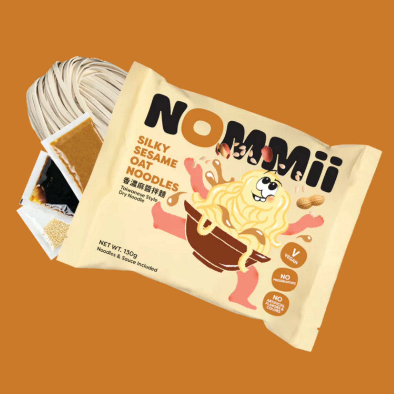 NOMMII [V] Silky Sesame Oat Noodle