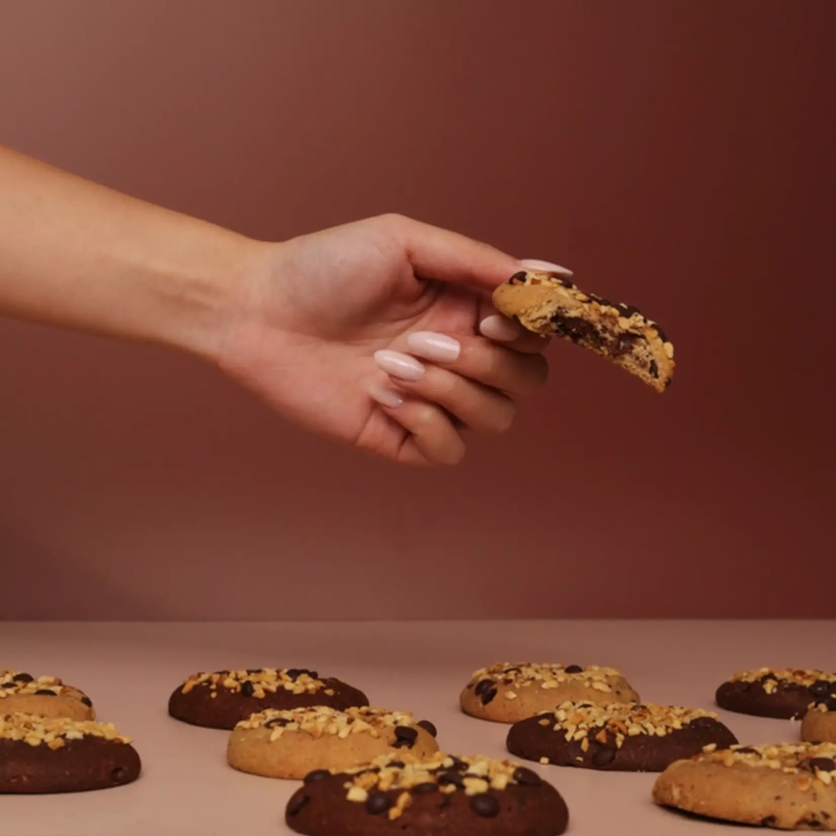 Rhythm 108 RHYTHM Bio Vegan Hazelnut Chocolate Praline Cookie