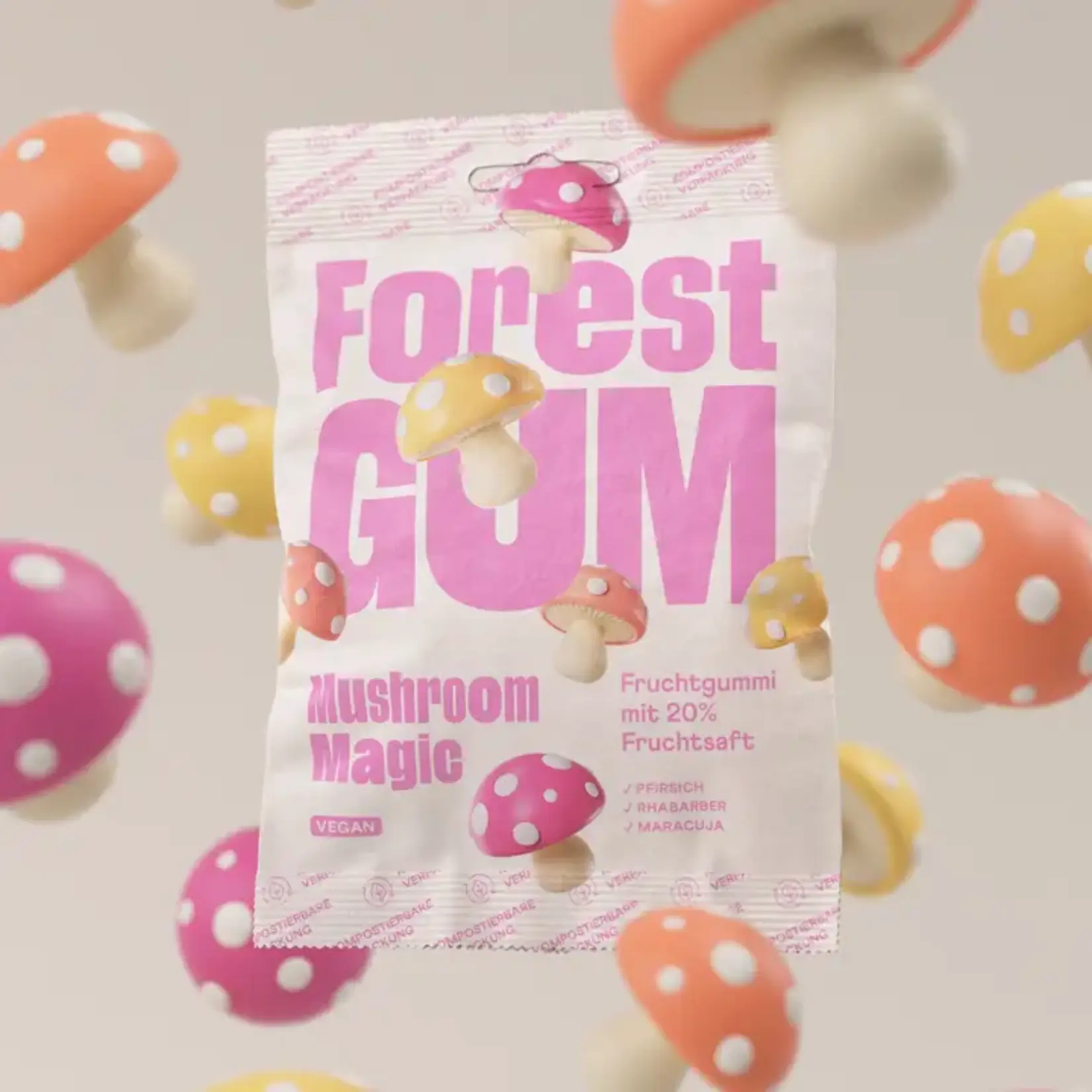 FOREST GUM [V]  Fruchtgummi Mushroom Magic