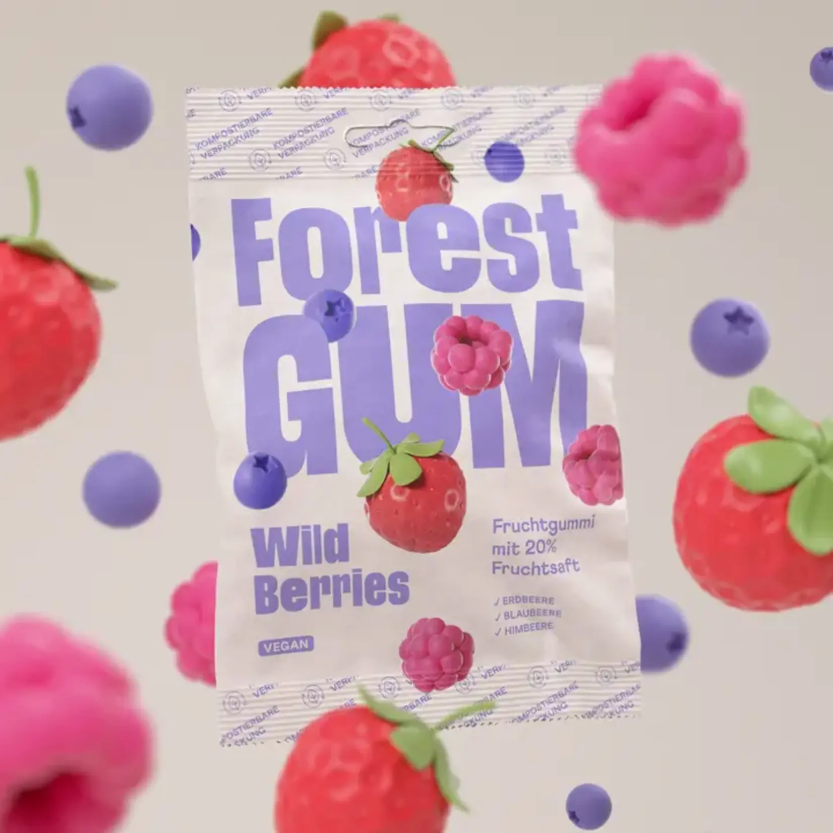 FOREST GUM [V] Fruchtgummi Wild Berries