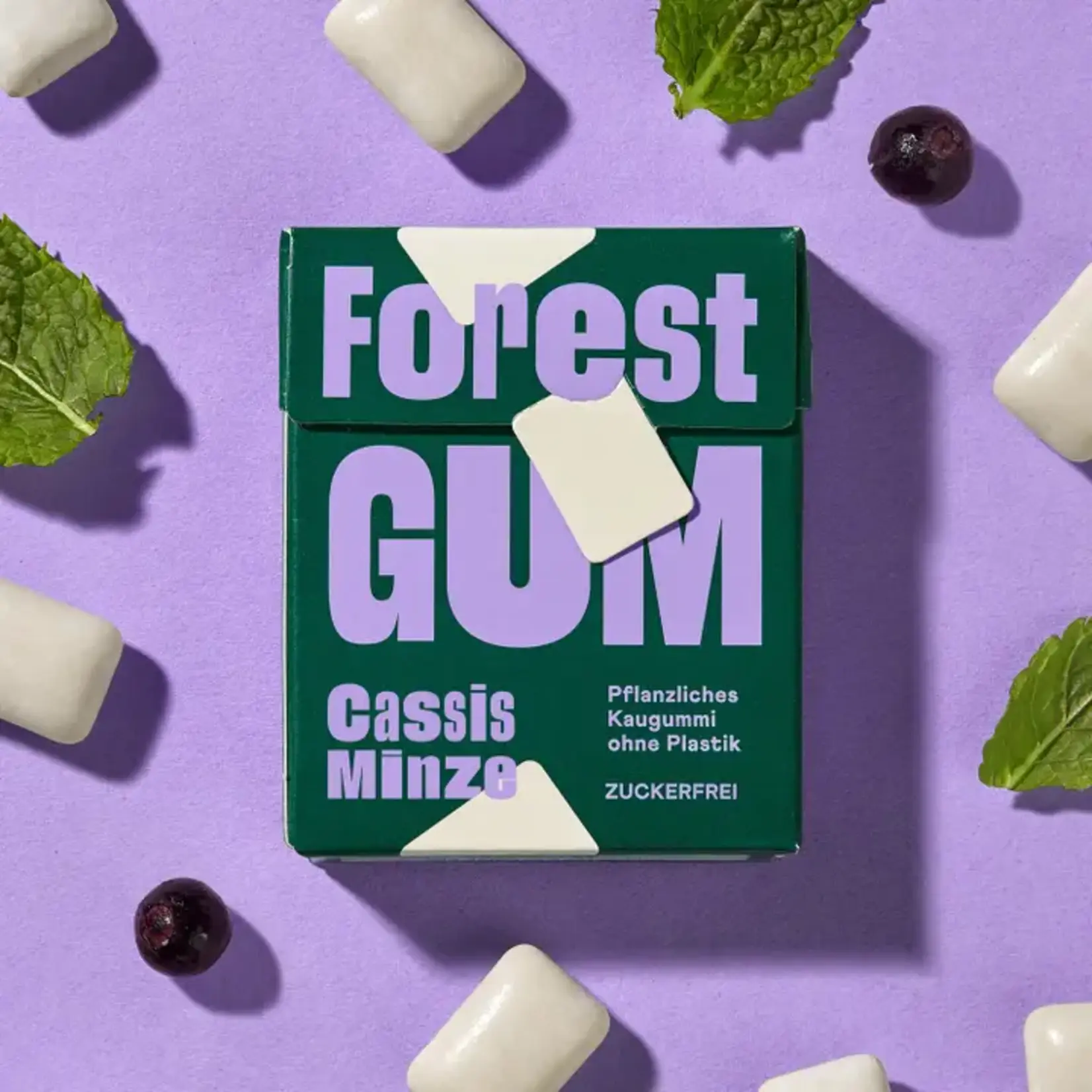 FOREST GUM FOREST GUM Vegan GUM Cassis Minze