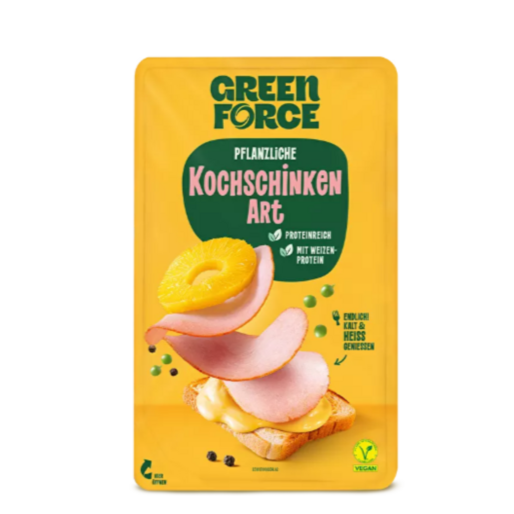 GREENFORCE [V] Cold Cuts Cooked Ham Style