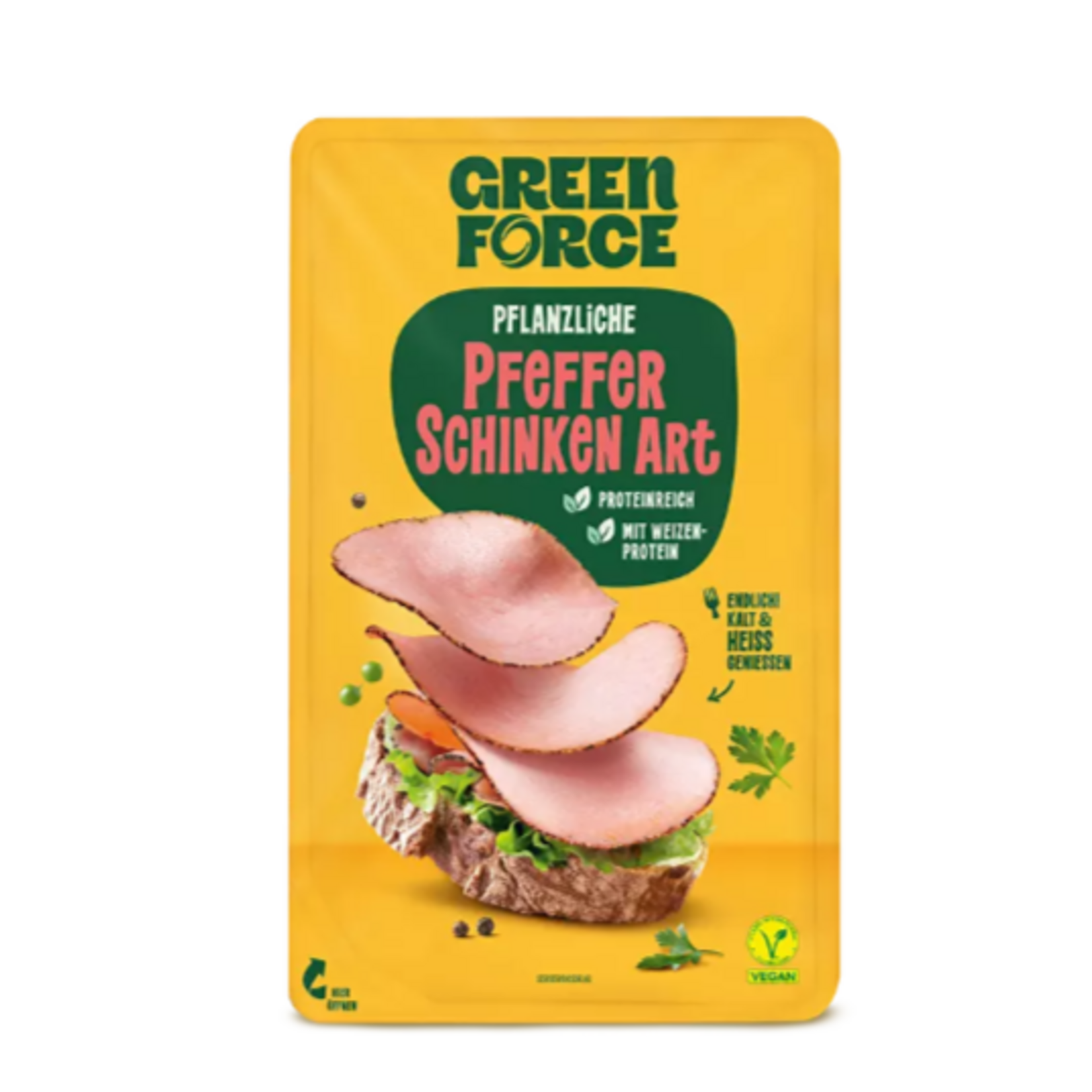 GREENFORCE [V] Vegan Cold Cuts Meat Loaf