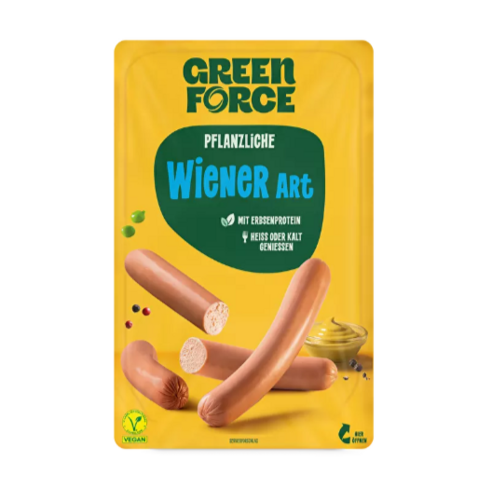 GREENFORCE [V] Vegan Viennese-Style Sausages