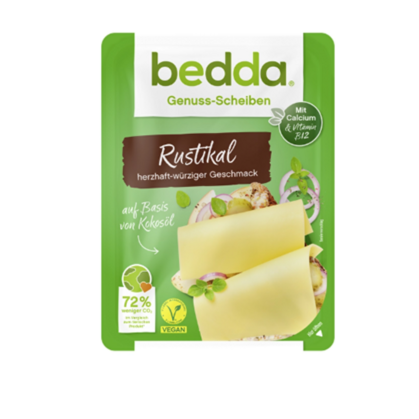 Bedda [V] Rustic-Style Vegan Cheese Slices