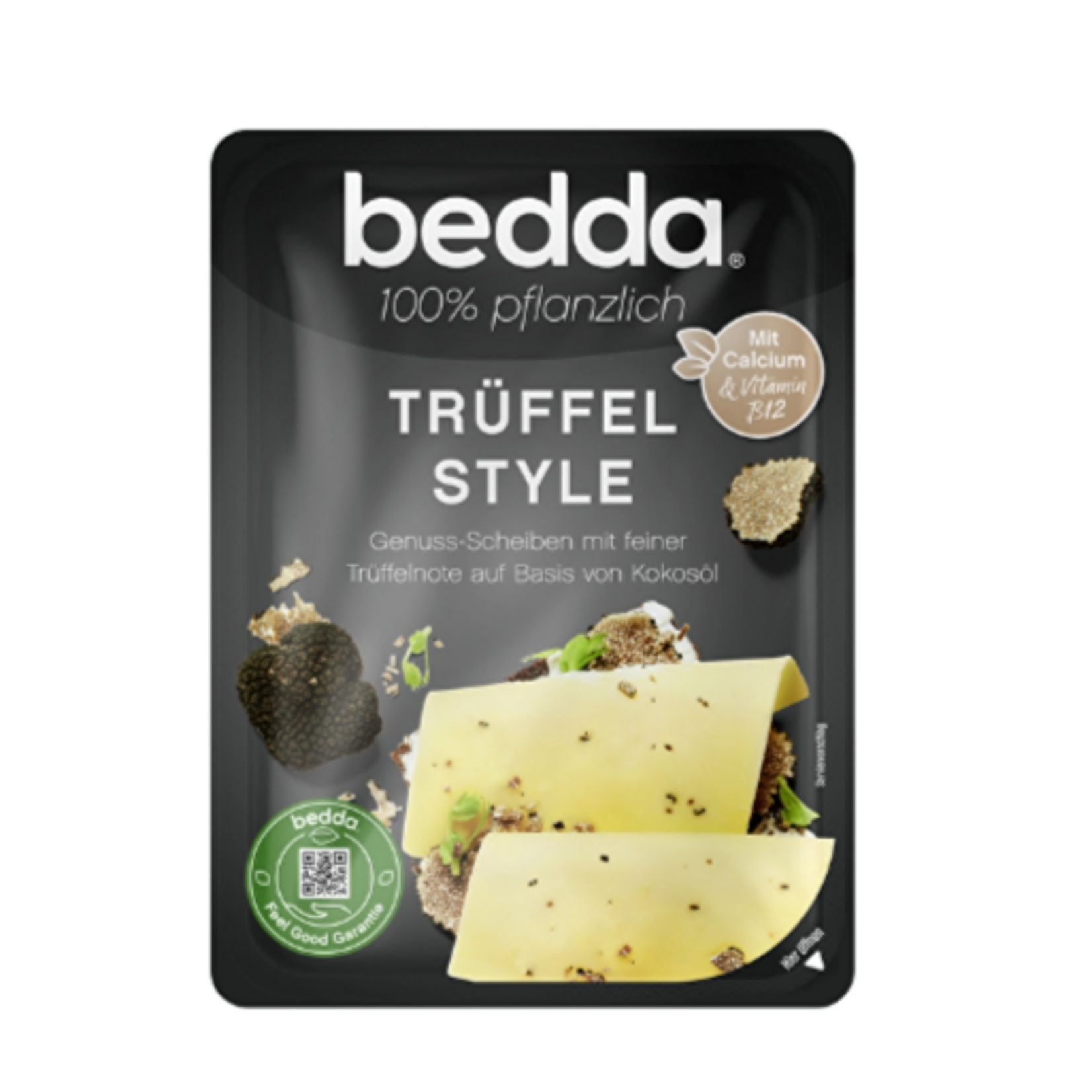 Bedda [V] Vegan Cheese Slices - Truffle