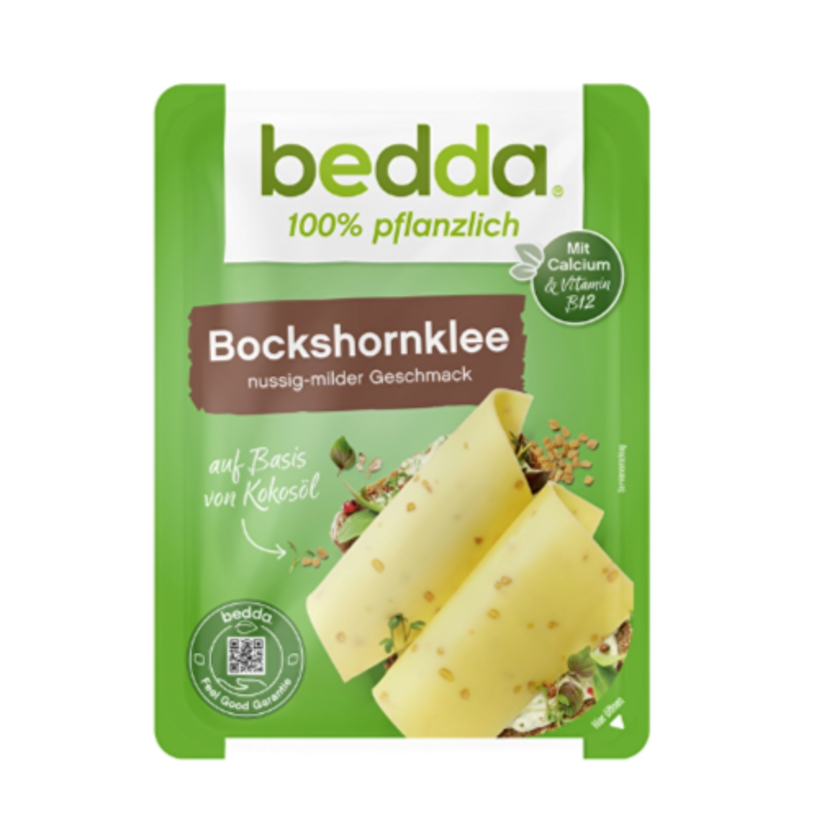 Bedda [V] Vegan Cheese Slices - Fenugreek