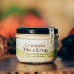 MUKA [V] Creamy Garlic and Herbs BIO -Cashew Based Vegan Cream Cheese