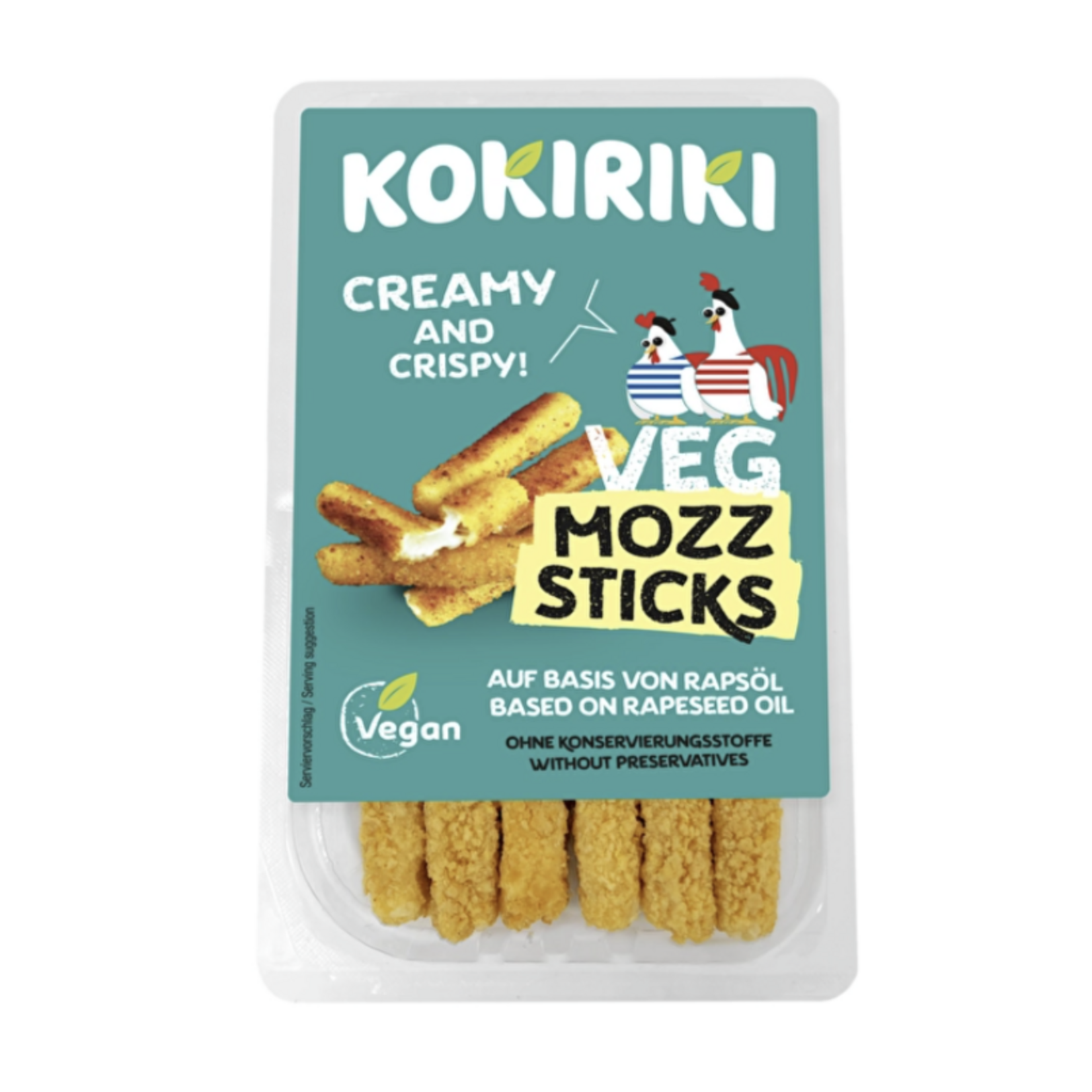 KOKIRIKI [V] Vegan Mozzarella Sticks