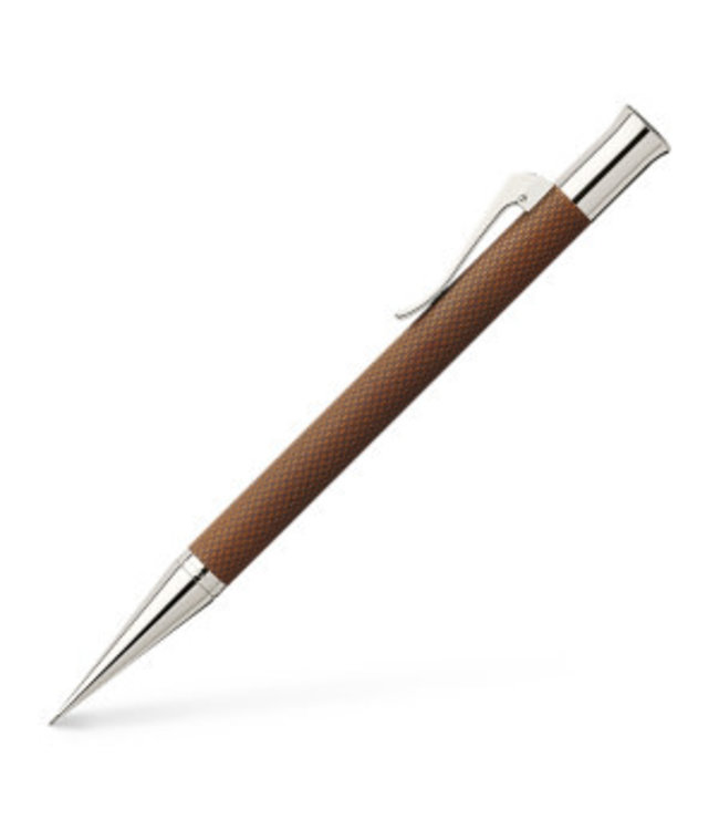 Graf von Faber Castell Guilloche pencil cognac