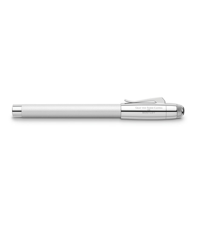 Graf von Faber Castell Bentley White satin balpen
