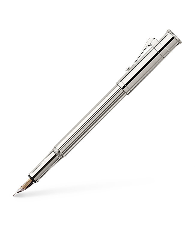 Graf von Faber Castell Classic Platinum-plated Fountain Pen