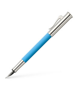Graf von Faber Castell Guilloche Gulf Blue Fountain Pen