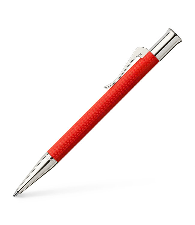 Graf von Faber Castell Guilloche Ballpoint India Red