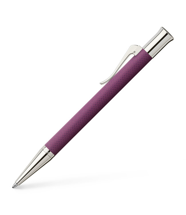 Graf von Faber Castell Guilloche BP Violet Blue