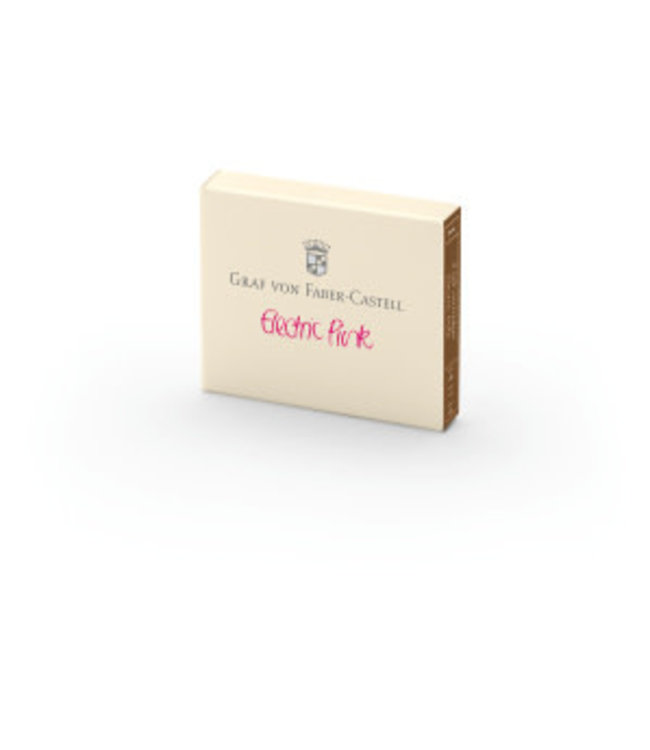 Graf von Faber Castell Ink Cartridges (6pcs) -  Shades of Pink