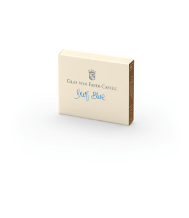 Graf von Faber Castell Inkt Cartridges ( 6 pcs)   - Shades of Blue