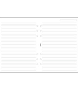 Filofax Filofax A5 wit gelijnd notepaper