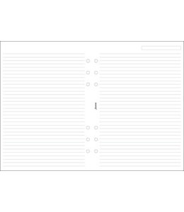 Filofax Filofax A5 wit gelijnd notepaper