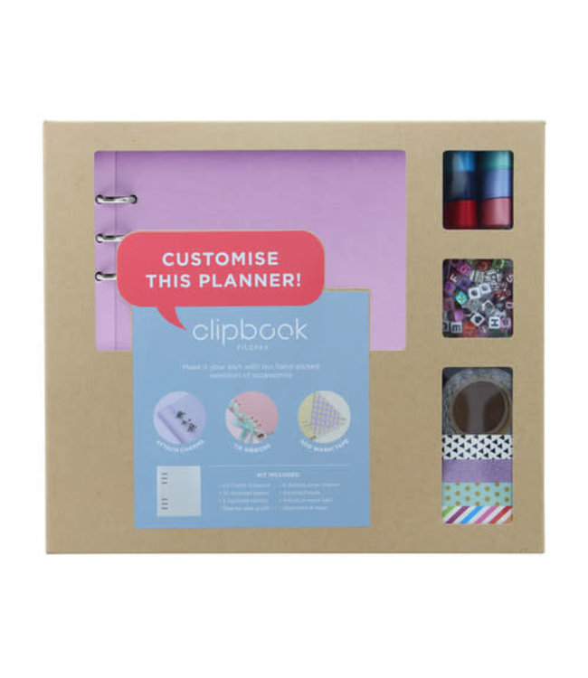 Filofax Filofax Clipbook A5 creative kit Orchid