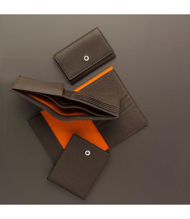 Graf von Faber Castell Credit card holder cashmere Brown