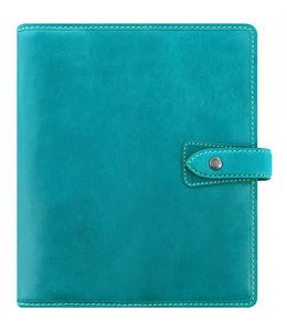 Filofax A5 organiser Malden Kingfisher Blue
