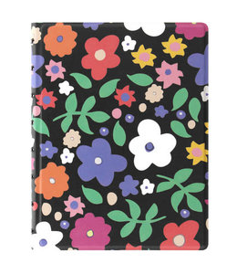 Filofax FILOFAX NOTEBOOK PATTERNED RULED RETRO FLORAL A5