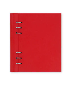 Filofax Filofax A5 Classic Clipbook Poppy Red