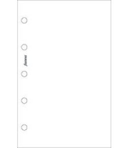 Filofax FILOFAX ORG UND MINI WHITE PLAIN NOTEPAPER