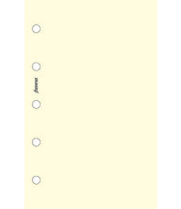 Filofax FILOFAX ORG UND MINI COTTON CREAM PLAIN NOTEPAPER