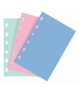Filofax FILOFAX ORG UND POCKET FASHION COLOURED RULED NOTEPAPER