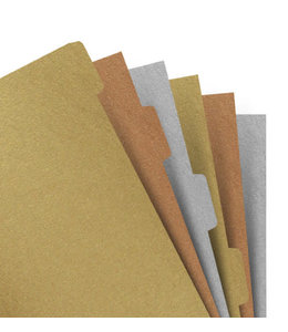 Filofax Filofax Metallic tabbladen A5