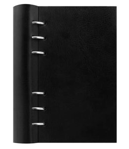 Filofax Personal Clipbook Black