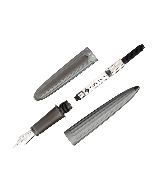 Diplomat Aero Grey FP