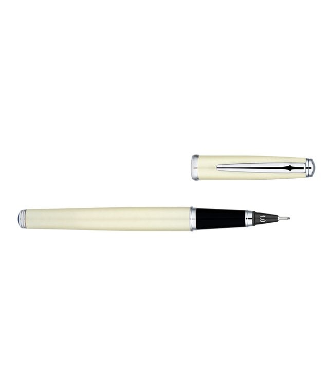 Yookers Corus fiber pen Pearl White Laquer