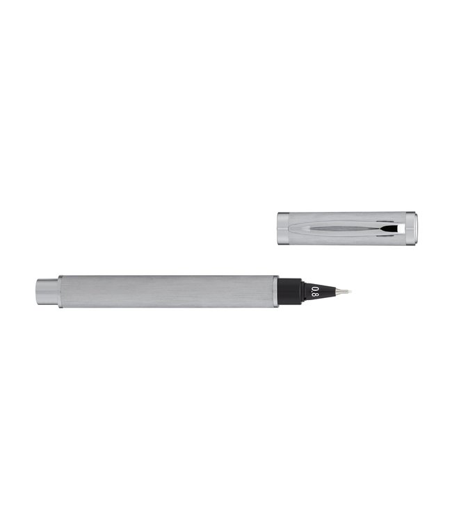 Yookers Eros fiber pen Aluminium Chrome Brushed