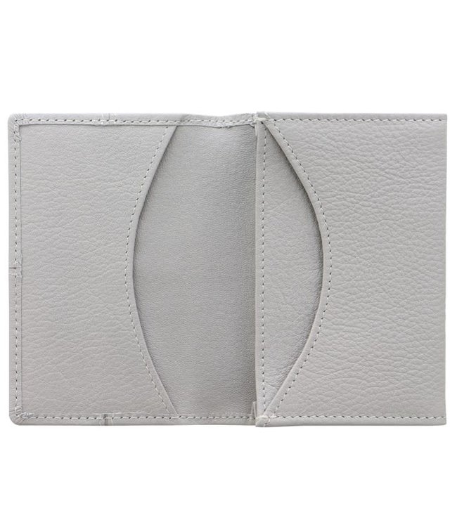 Filofax Filofax Classic Stitch Soft Business Card Holder Grey