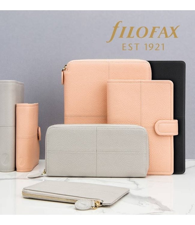 Filofax Filofax Classic Stitch Soft Business Card Holder Black