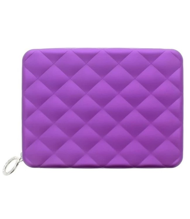 Ögon Quilted passport wallet