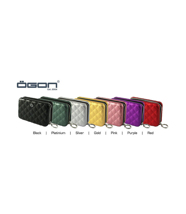 Ögon Ögon Quilted zipper card case