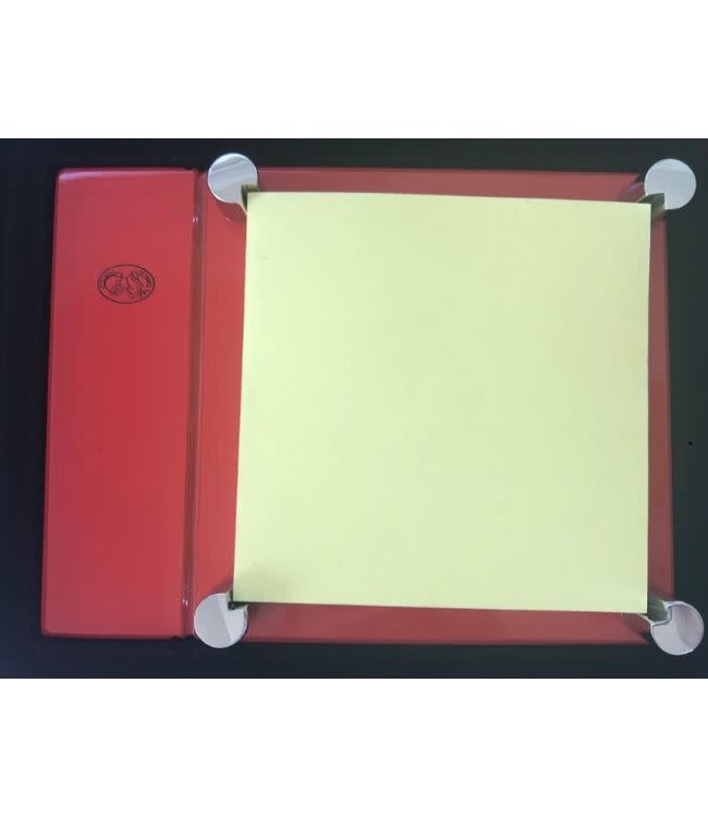 El Casco Adhesive note holder Chroom/Red