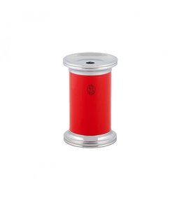 El Casco Pencil Sharpener Chroom/Red