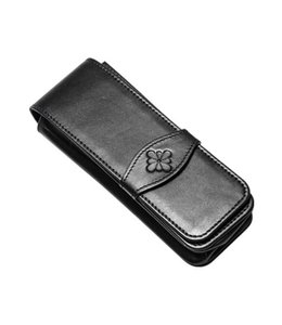 Diplomat DIPLOMAT leather triple pen case black