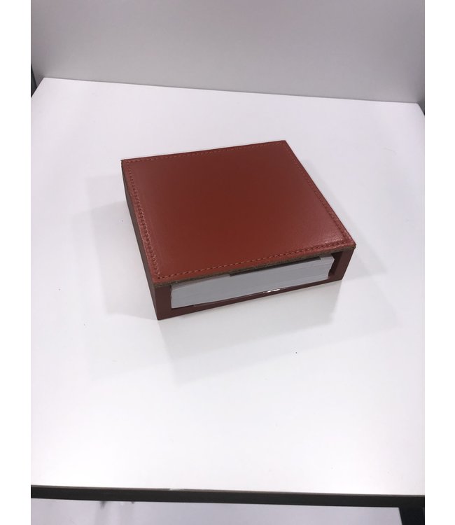 Pinetti memoblokhouder Smooth Leather