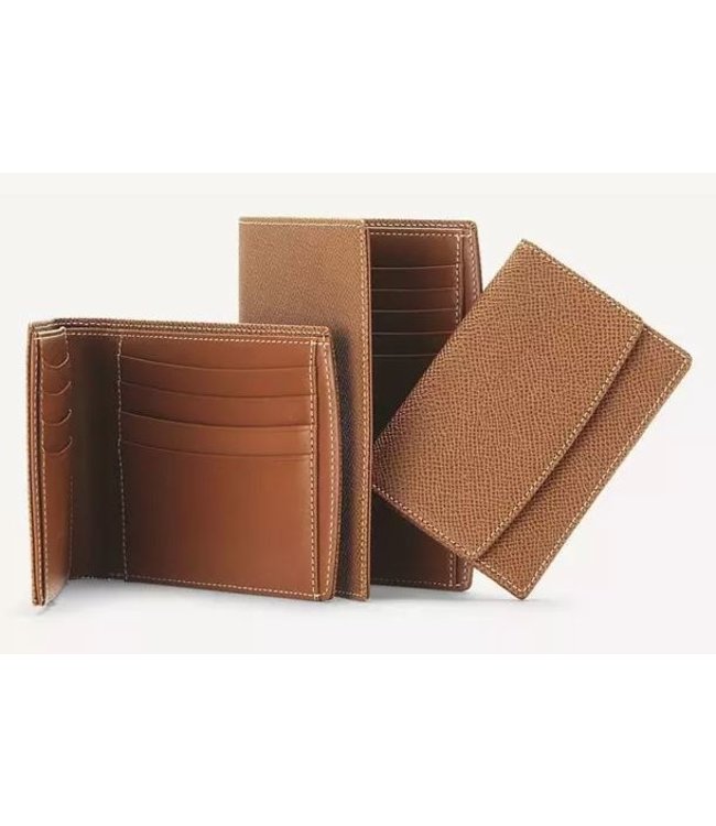 Graf von Faber Castell GVFC portefeuille cognac 8cc - 8,5x11cm