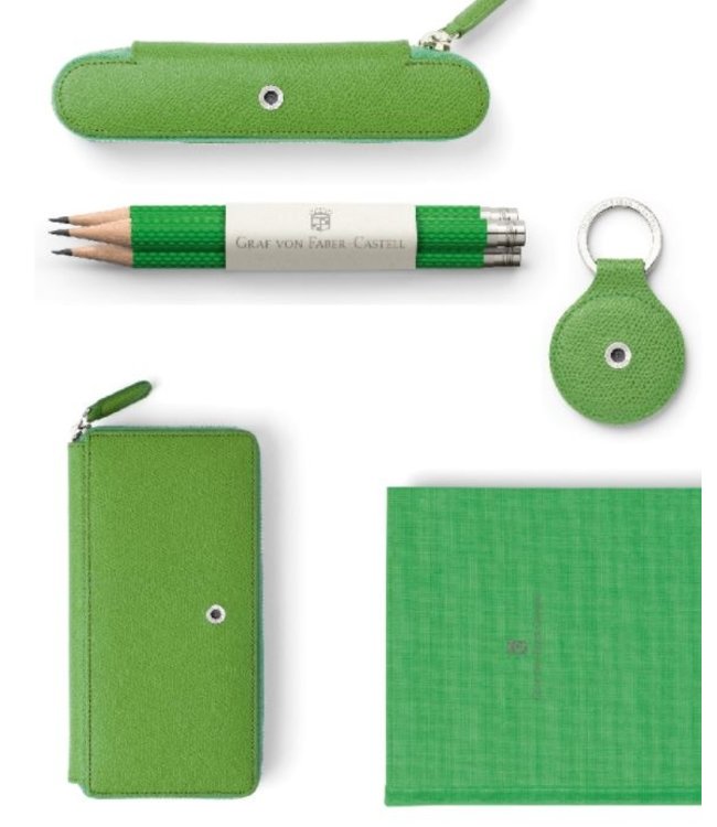 Graf von Faber Castell pen etui 2 vaks Viper green