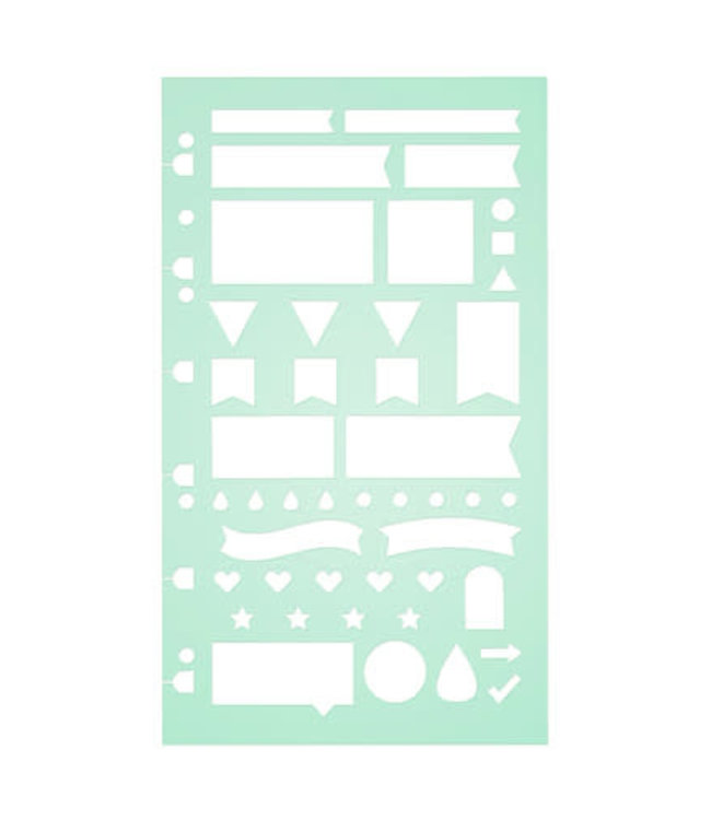Filofax Planning Stencil